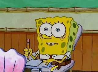 😳 emoji spongebob Telegram sticker 13 of 47