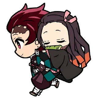 ❤️ emoji Demon Slayer Telegram sticker 6 of 100