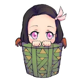 🌸 emoji Demon Slayer Telegram sticker 11 of 100