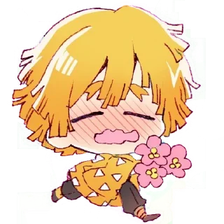 🍑 emoji Demon Slayer Telegram sticker 19 of 100