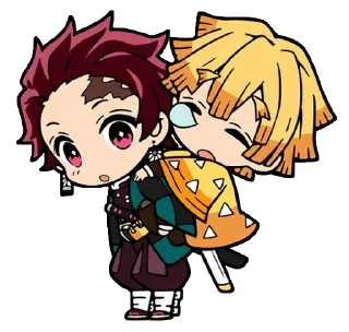 ❤️ emoji Demon Slayer Telegram sticker 7 of 100