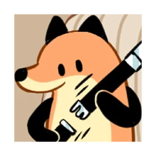 ⭐️ emoji fox friends 2 @moe_sticker_bot Telegram sticker 24 of 40