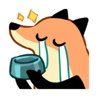 ⭐️ emoji fox friends 2 @moe_sticker_bot Telegram sticker 18 of 40