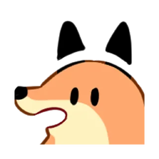 ⭐️ emoji fox friends 2 @moe_sticker_bot Telegram sticker 2 of 40