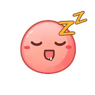 😴 emoji Tamata tan Telegram sticker 13 of 20