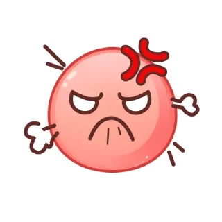 😠 emoji Tamata tan Telegram sticker 7 of 20