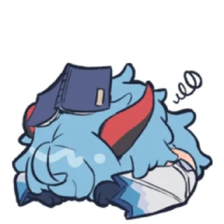 😪 emoji Cheebpaku Genshin Stickers Telegram sticker 19 of 20