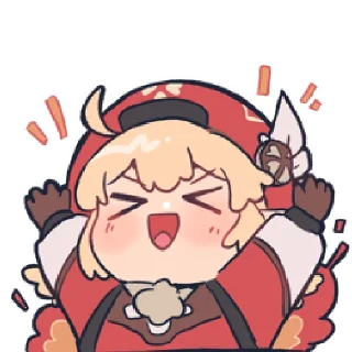 🥳 emoji Cheebpaku Genshin Stickers Telegram sticker 12 of 20