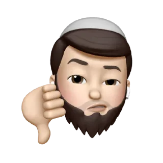 👎 emoji @FazeelFSB Stickers🙂 Telegram sticker 7 of 26