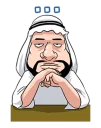 🤔 emoji Handsome Uncle Telegram sticker 7 of 85