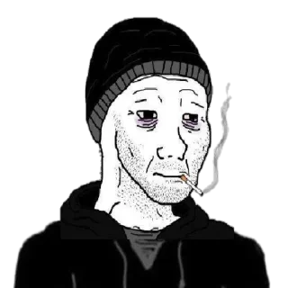 👍 emoji @WOJAK Telegram sticker 9 of 120