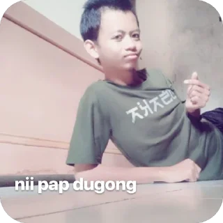 Sticker from aib tongtell