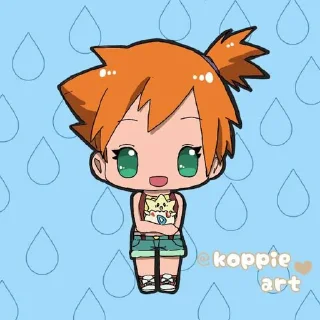 Sticker from Pokemon Chibi @AnimeStickersChibi