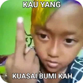 ✋ emoji punya orang ganteng Telegram sticker 23 of 86