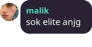 Sticker from sc malik camero
