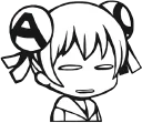 😑 emoji AC娘 Telegram sticker 12 of 68
