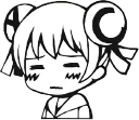 😚 emoji AC娘 Telegram sticker 7 of 68