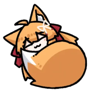 Sticker from B站 葉月稲荷 @zhaxia_cn