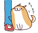 🐶 emoji Lazy Shiba Telegram sticker 9 of 120