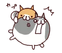 🐶 emoji Lazy Shiba Telegram sticker 15 of 120