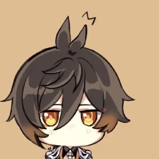 🏮 emoji Zhongli Telegram sticker 17 of 26