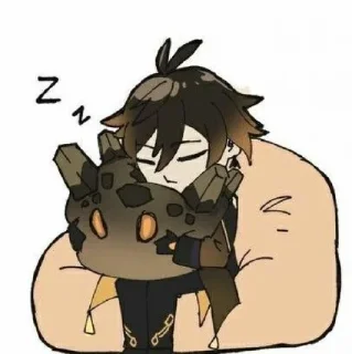 🏮 emoji Zhongli Telegram sticker 18 of 26