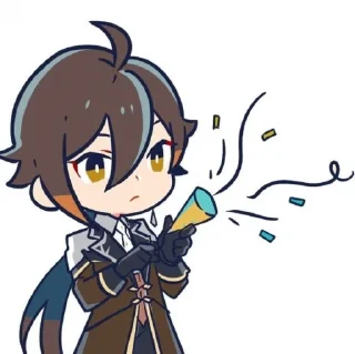 🏮 emoji Zhongli Telegram sticker 13 of 26