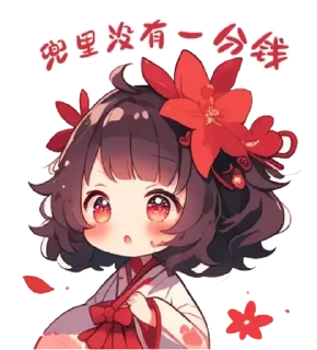 Sticker from 叶叶子 @redleavesofficial