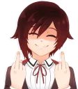 🖕 emoji Hikki's Shitty Pack Telegram sticker 14 of 120