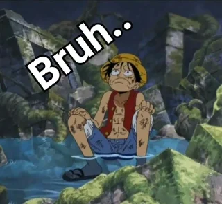 ☹️ emoji One Piece:) Telegram sticker 19 of 71