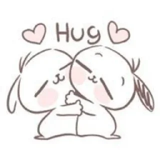 Sticker from Hug
