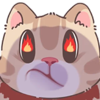 ❤️ emoji 迷惑猫猫们 @Bilibili_skin Telegram sticker 12 of 15