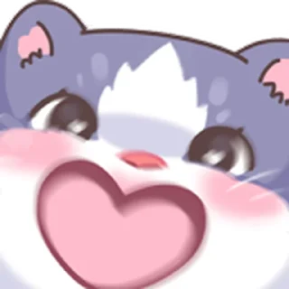 ❤️ emoji 迷惑猫猫们 @Bilibili_skin Telegram sticker 11 of 15