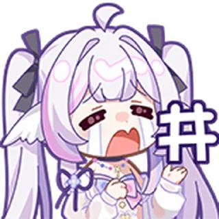 ❤️ emoji 黎歌·表情包 @Bilibili_skin Telegram sticker 15 of 20