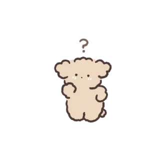 💬 emoji 미니뽀짝 아기푸들 2 By @KakaoEmoticon Telegram sticker 10 of 24