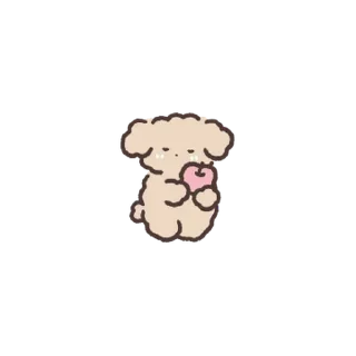 💬 emoji 미니뽀짝 아기푸들 2 By @KakaoEmoticon Telegram sticker 13 of 24