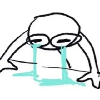 😭 emoji Sticker takyah type Telegram sticker 9 of 86