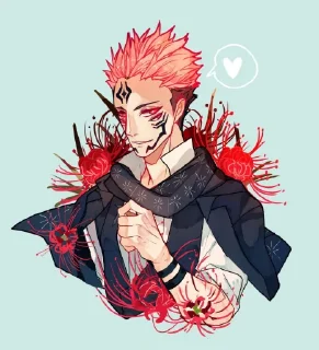 👽 emoji Sukuna Telegram sticker 5 of 22
