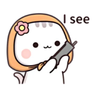 👌 emoji 貓小醬 Cutie chan four [ENG] (FULL) @WSZB_Stickers Telegram sticker 8 of 24