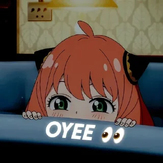 🤔 emoji fushi ki anya Telegram sticker 7 of 48