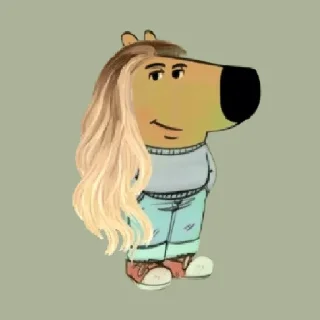 😀 emoji Cara tranquilo meme Telegram sticker 5 of 16