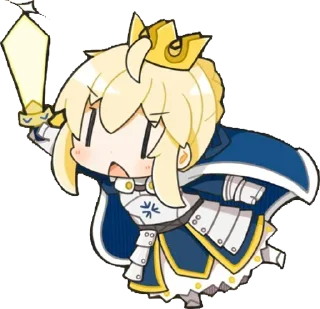 Sticker from Artoria/Saber [@Otakuzdream]