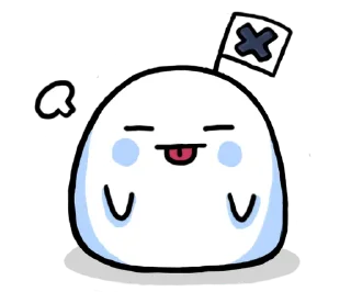 ☃️ emoji ❲ ⎙ @crmll06 ❳ just a snowball Telegram sticker 18 of 40