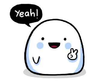 ☃️ emoji ❲ ⎙ @crmll06 ❳ just a snowball Telegram sticker 11 of 40