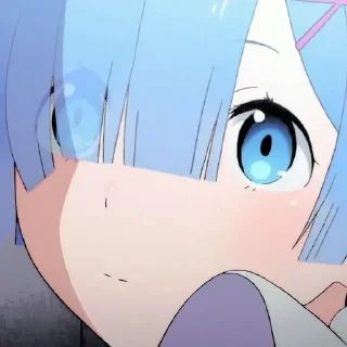 🧊 emoji Rem @URKAWAIIWAIFU Telegram sticker 17 of 34