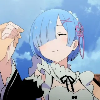 🧊 emoji Rem @URKAWAIIWAIFU Telegram sticker 23 of 34