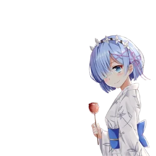 🍭 emoji Rem ~ @weebs_4ever Telegram sticker 11 of 45