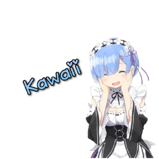 Sticker from Rem ~ @weebs_4ever