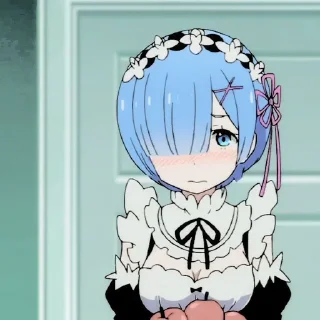 🧊 emoji Rem @URKAWAIIWAIFU Telegram sticker 10 of 34