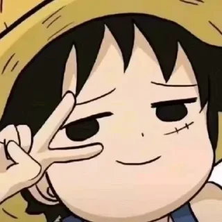 ✌️ emoji Anime @aizenstickerpack Telegram sticker 21 of 120